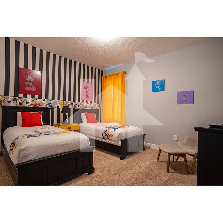Casa de Férias Perto da Disney - 6 Quartos