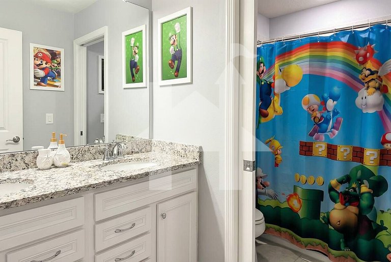 Casa de Férias Perto da Disney - 5 Quartos