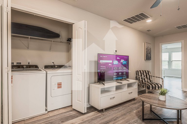Casa de Vacaciones Cerca de Disney - 5 Habitaciones