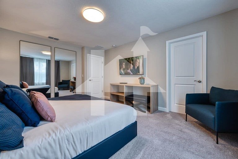 Casa de Vacaciones Cerca de Disney - 5 Habitaciones