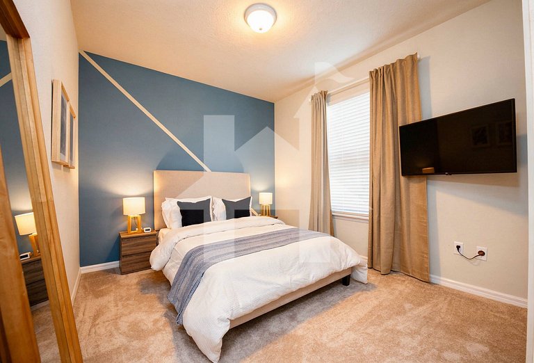 Casa de Vacaciones Cerca de Disney - 5 Habitaciones