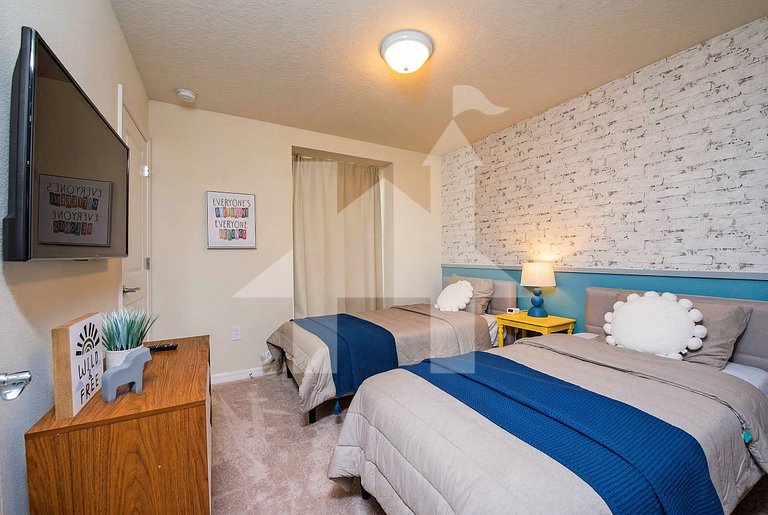 Casa de Vacaciones Cerca de Disney - 5 Habitaciones