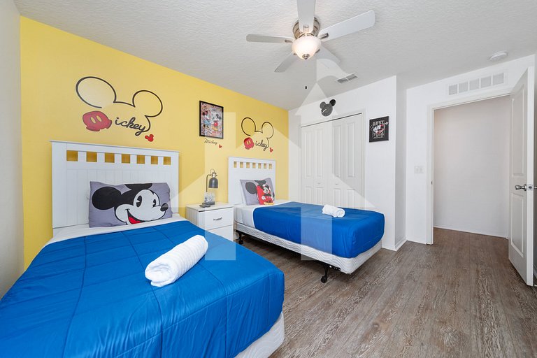 Casa de Férias Perto da Disney - 7 Quartos