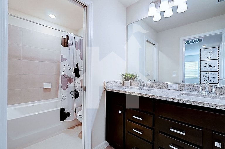 Casa de Vacaciones Cerca de Disney - 5 Habitaciones