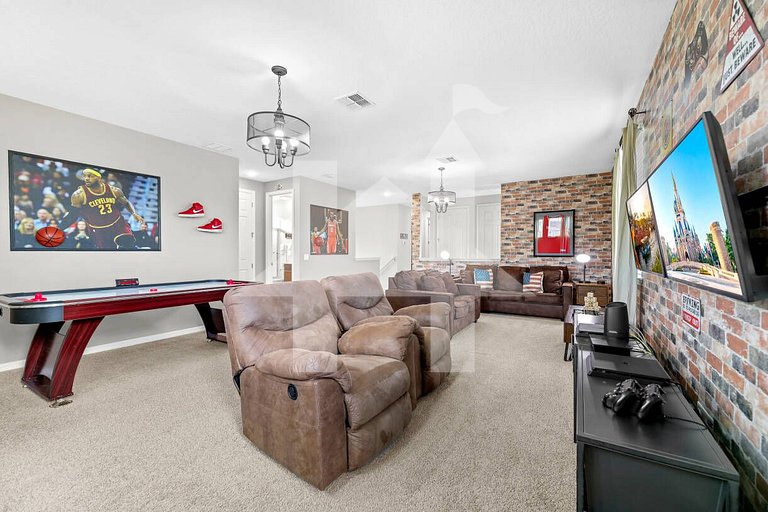 Casa de Vacaciones Cerca de Disney - 5 Habitaciones