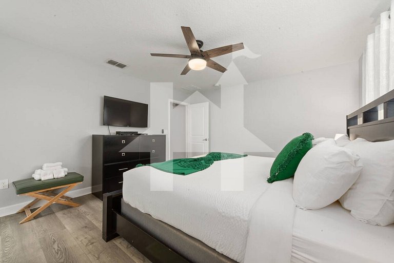 Casa de Vacaciones Cerca de Disney - 4 Habitaciones