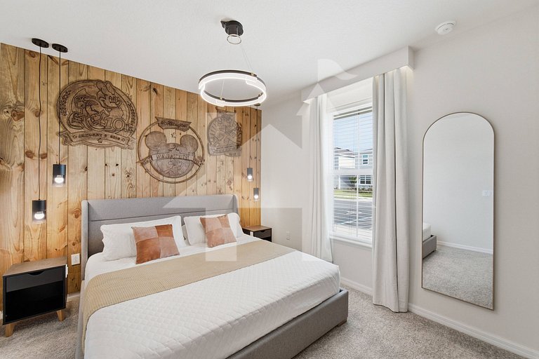 Casa de Vacaciones Cerca de Disney - 5 Habitaciones
