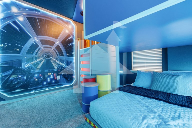 Casa de Férias Perto da Disney - 5 Quartos