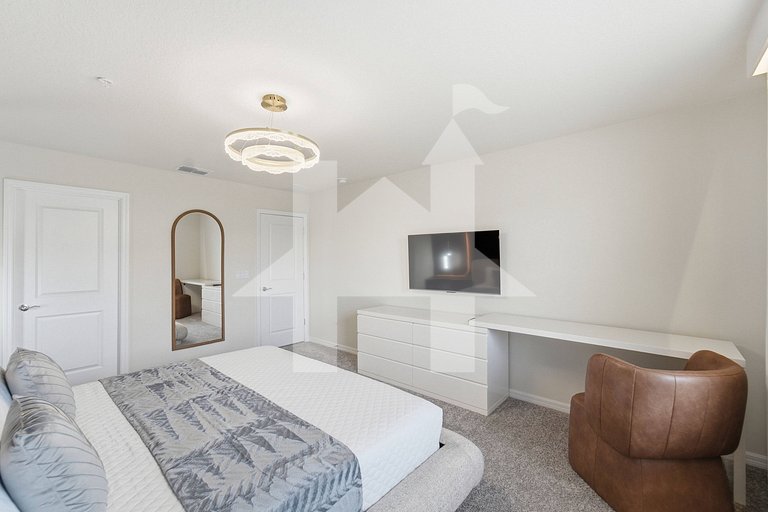 Casa de Vacaciones Cerca de Disney - 5 Habitaciones
