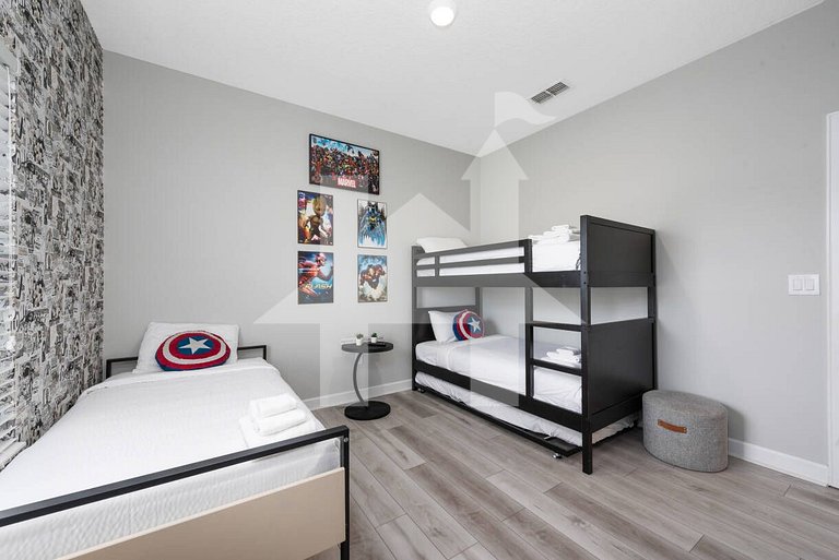Casa de Vacaciones Cerca de Disney - 5 Habitaciones