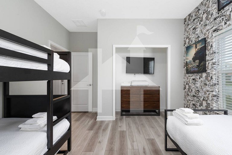 Casa de Vacaciones Cerca de Disney - 5 Habitaciones