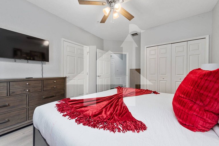 Casa de Vacaciones Cerca de Disney - 3 Habitaciones